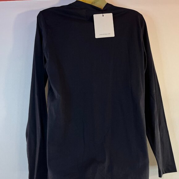 INIMIGO Men's Long Sleeve Navy Blue Henley Shirt - Size Medium - NWT - Picture 4 of 5